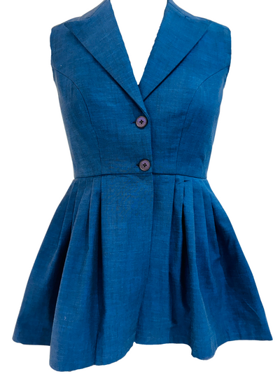 Tailored Peplum Waistcoat