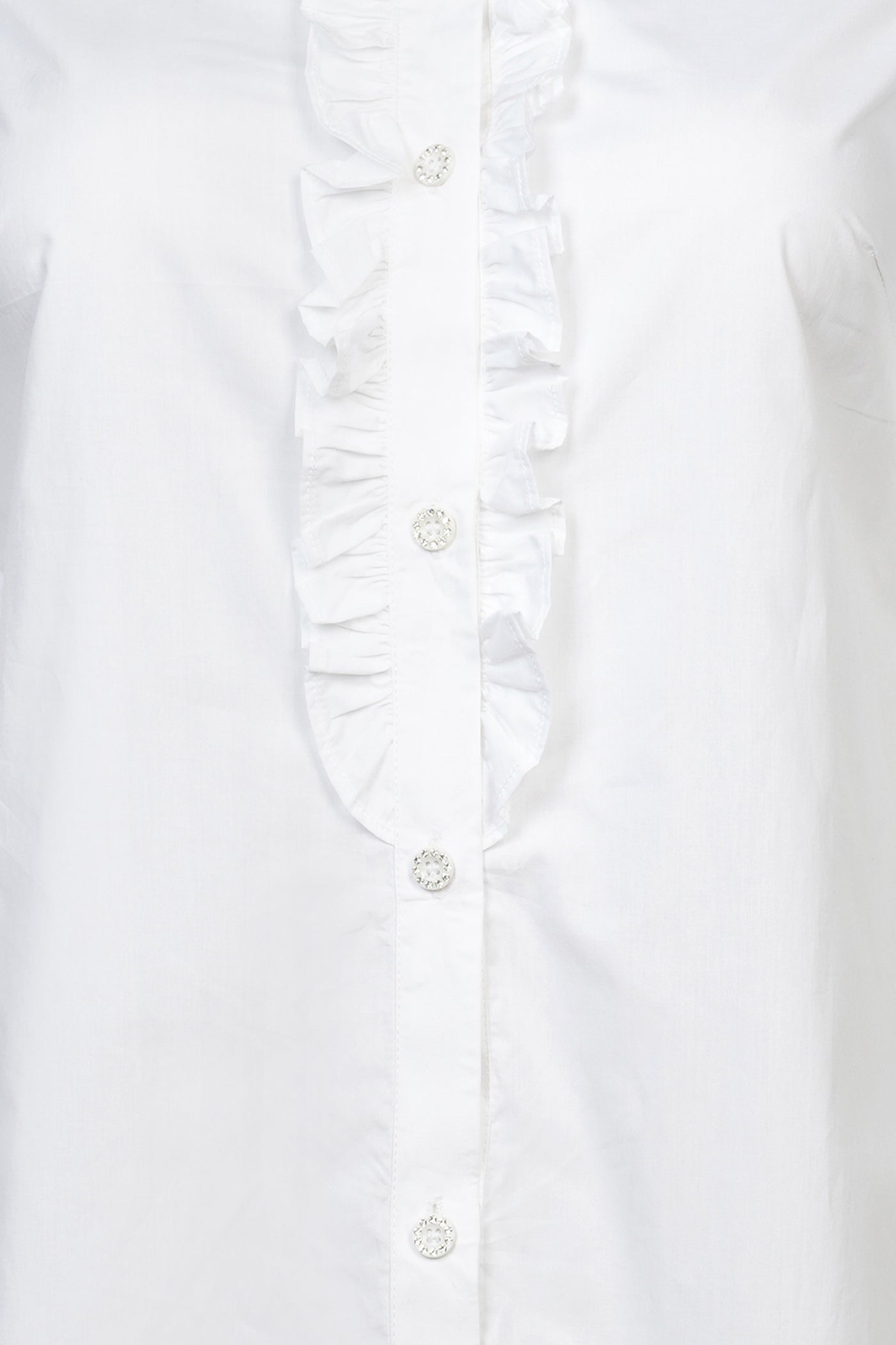 Gathered Volume Sleeves Shirt