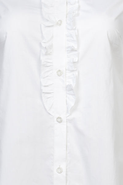 Gathered Volume Sleeves Shirt