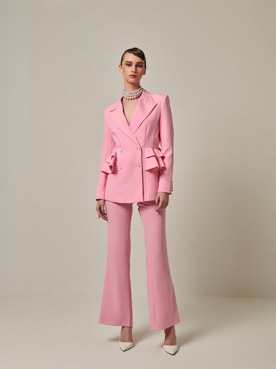 Baby Pink Bootcut Trouser - PROTTrouser